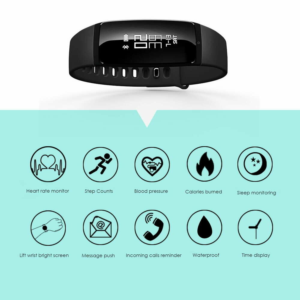 RiverSong Smartband ciśnieniomierz pulsometr tętno