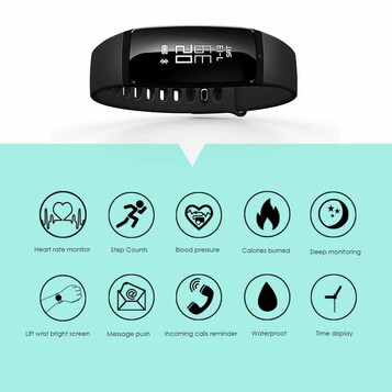 RiverSong Smartband ciśnieniomierz pulsometr tętno