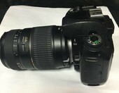 Nikon D70 + obiektyw Tamton AF70-300mm używany stan dobry – zdjęcie 1