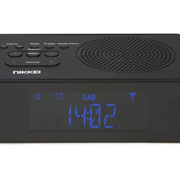 Radiobudzik Nikkei DAB + FM alarm