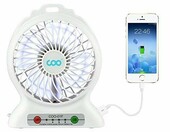 Wentylator wiatrak powerbank usb + ogniwo 18650 – zdjęcie 2