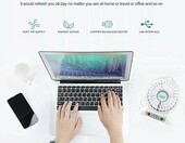Wentylator wiatrak powerbank usb + ogniwo 18650 – zdjęcie 5