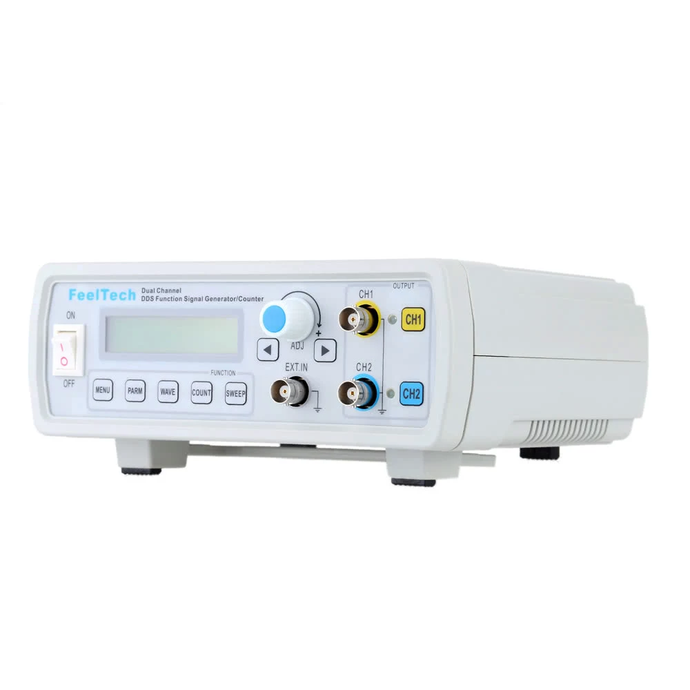 Generator sygnału DDS Miernik MCP dwukanałowy FeelTech 60MHz