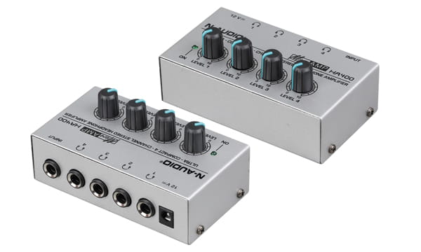 N-AUDIO HA400 Wzmacniacz słuchawkowy audio jak BEHRINGER