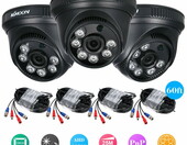 Zestaw monitoringu 4 kamery rejestrator FullHD 1080P 1TB – zdjęcie 2