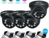 Zestaw monitoringu 4 kamery rejestrator FullHD 1080P 1TB – zdjęcie 3