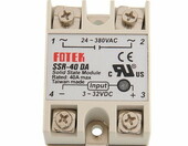 Moduł przekaźnika SSR-40DA 40A/380V - przekaźnik elektroniczny – zdjęcie 2