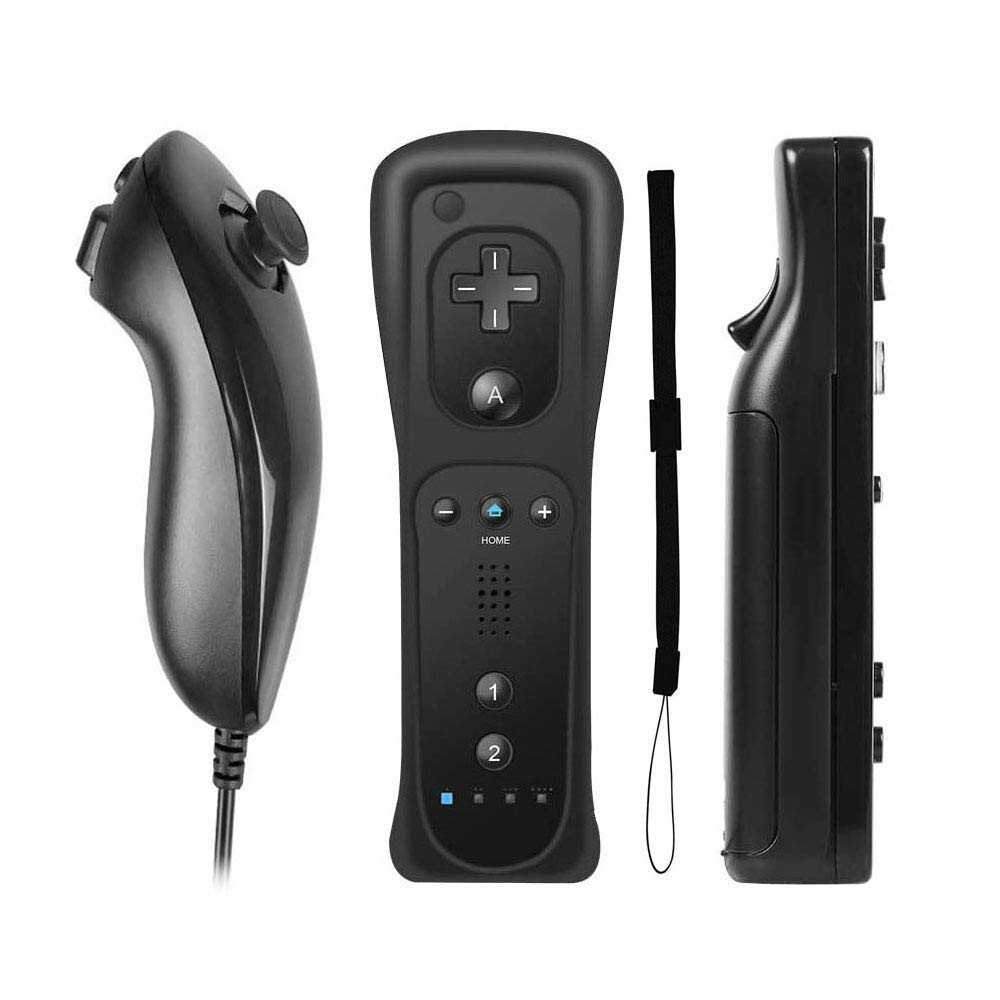 Kontroler do Nintendo WII MOTION 2in1 czarny