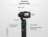 Gimbal Hohem iSteady Pro 3-Axis GoPro Hero 7 Yi 4K Sony SJCAM – zdjęcie 4