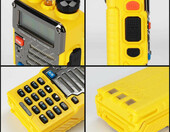 Krótkofalówka walkie-talkie BAOFENG UV-5R PLUS żółta – zdjęcie 2