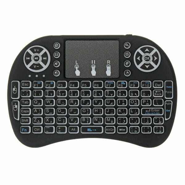 Klawiatura bezprzewodowa mini smart TV android box I8+