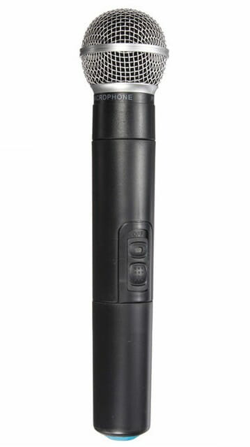 Bezprzewodowy mikrofon ręczny K&K Professional Microphone