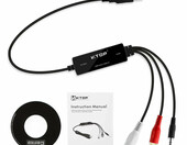 Konwerter dźwięku cyfrowy adapter V.top AV202 USB 2.0 – zdjęcie 2