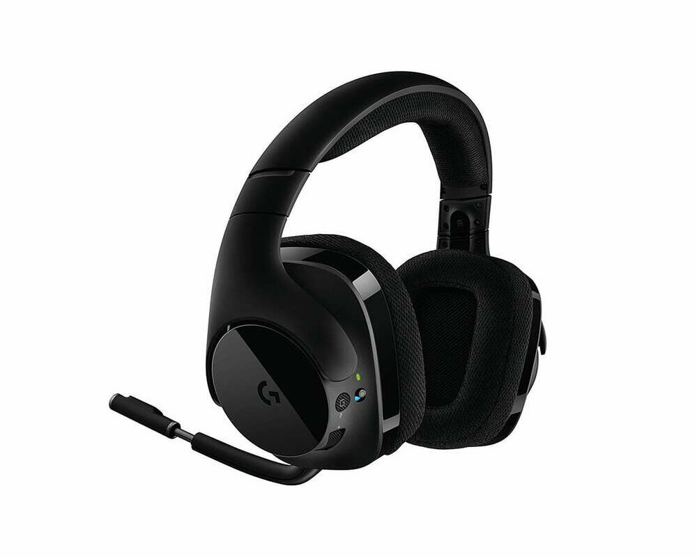 Bezprzewodowe słuchawki gamingowe Logitech G533 z mikrofonem