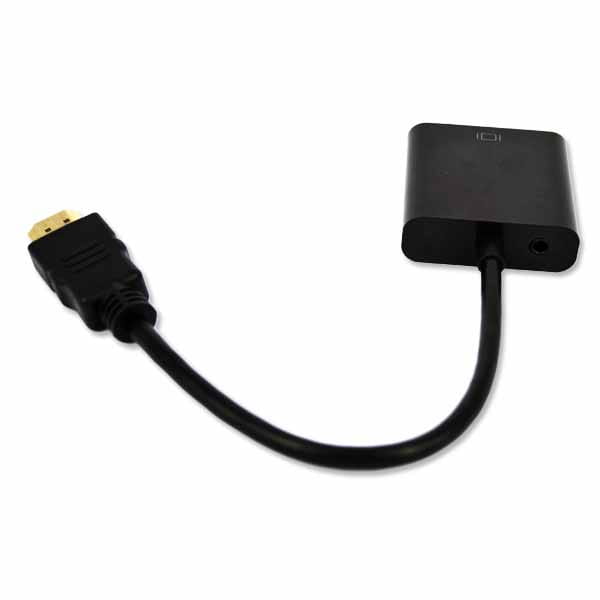 Adapter konwerter z HDMI do VGA chipset HDTV