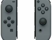Zestaw 2 x joy con + joy con grip do Nintendo Switch szary – zdjęcie 2