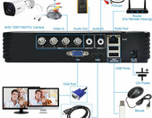 Zestaw monitoring Owsoo S1485EU 2 kamery + rejestrator – zdjęcie 3