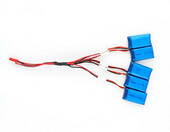 Zestaw 5 baterii + ładowarka do drona Hubsan UL36403 – zdjęcie 2