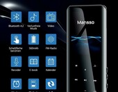 Dotykowy odtwarzacz MP3 2.4 cali ekran Mansso V2 8GB – zdjęcie 3