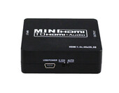 Mini przejściówka konwerter HDMI na HDMI + Audio Stereo SPDIF 3D 1080p – zdjęcie 2