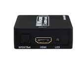 Mini przejściówka konwerter HDMI na HDMI + Audio Stereo SPDIF 3D 1080p – zdjęcie 3