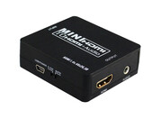 Mini przejściówka konwerter HDMI na HDMI + Audio Stereo SPDIF 3D 1080p – zdjęcie 5