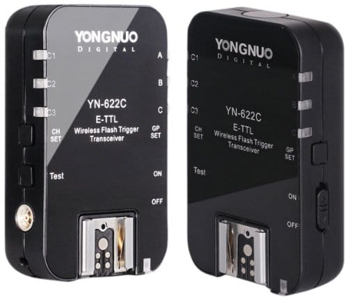 Bezprzewodowy wyzwalacz radiowy Yongnuo YN-622C E-TTL 2szt
