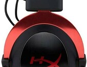 Słuchawki nauszne gamingowe HyperX Cloud II Red 7.1 KHX-HSCP-RD czarne – zdjęcie 2