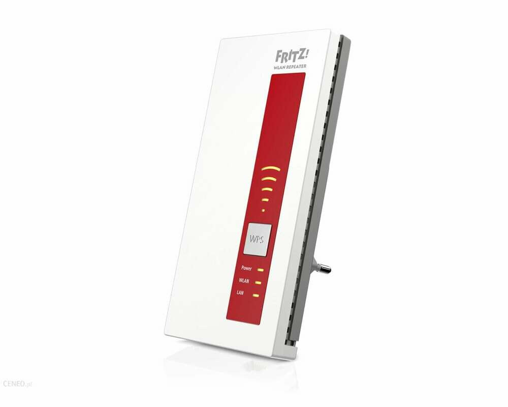 Wzmacniacz WiFi AC+N FRITZ!WLAN Repeater 1750E Czarny