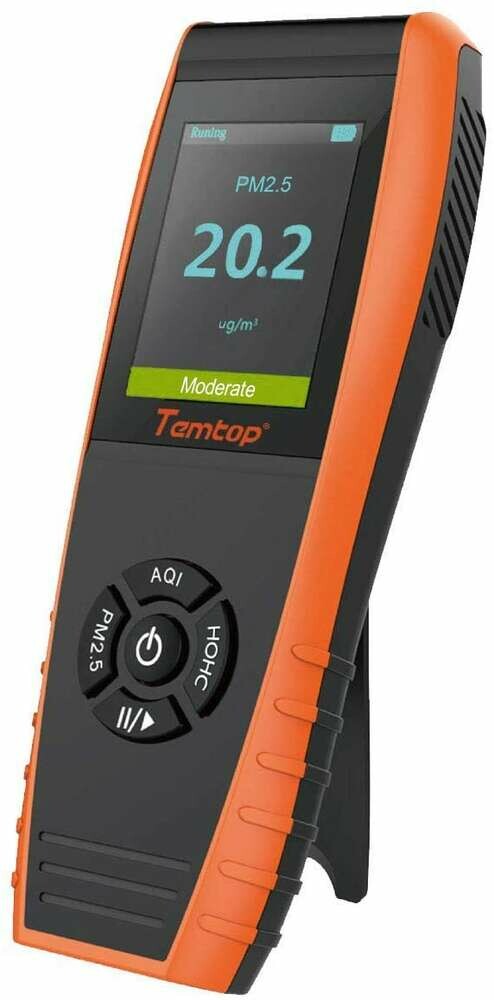 Detektor jakości powietrza Temtop LKC-1000E PM2,5 PM10 HCHO AQI