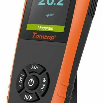 Detektor jakości powietrza Temtop LKC-1000E PM2,5 PM10 HCHO AQI