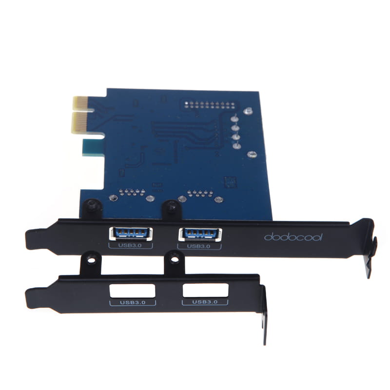 Karta PCIe USB 3.0 2-porty  5Gbp/s DODOCOOL DC12