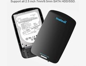Obudowa dysku twardego Inateck 2,5 USB3.0 SATA SSD FEU3NS-1E – zdjęcie 3