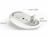 Mysz myszka bezprzewodowa iClever GK08 2,4G – zdjęcie 2
