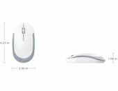 Mysz myszka bezprzewodowa iClever GK08 2,4G – zdjęcie 4