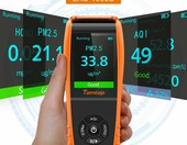 Detektor jakości powietrza Temtop LKC-1000S+ PM2,5 PM10 HCHO TVOC AQI – zdjęcie 2
