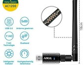 Karta sieciowa USB Aoyool 1200 Mbit/s 5,8G 2,4G Ethernet – zdjęcie 2