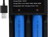Ładowarka baterii GraceTop NK-206 18650 26650 1A 3,7V 4,2V USB – zdjęcie 1