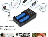 Ładowarka baterii GraceTop NK-206 18650 26650 1A 3,7V 4,2V USB – zdjęcie 2