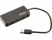 Koncentrator 4-portowy USB 3.0 z zasilaczem 5 V / 2,5 A AmazonBasics – zdjęcie 1