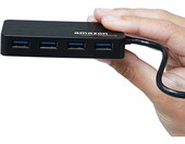 Koncentrator 4-portowy USB 3.0 z zasilaczem 5 V / 2,5 A AmazonBasics – zdjęcie 3