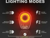Lampa sportowa na rękę do roweru Trèsu Topia Twinkler LED – zdjęcie 4