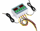 Sterownik temperatury podwójny 12V -50~110°C ZFX-ST3012 – zdjęcie 2