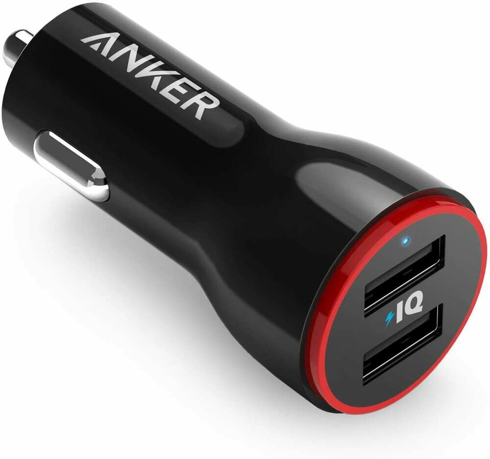 Ładowarka samochodowa Anker PowerDrive 2 LED iPhone LG 24W 4,8A