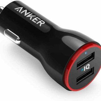 Ładowarka samochodowa Anker PowerDrive 2 LED iPhone LG 24W 4,8A