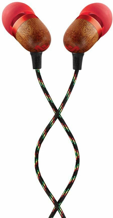 Słuchawki dokanałowe House of Marley Smile Jamaica EM-JE041-DN  red