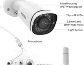 Kamera bezprzewodowa H.VIEW HV-500G2 IP POE 5 MP 2,8mm H.265 IP67 – zdjęcie 2