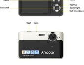 Mini przenośny aparat cyfrowy Andoer HD 24MP IPS 2,4 cala 3xZoom – zdjęcie 2
