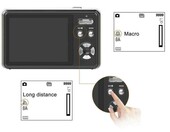 Mini przenośny aparat cyfrowy Andoer HD 24MP IPS 2,4 cala 3xZoom – zdjęcie 3