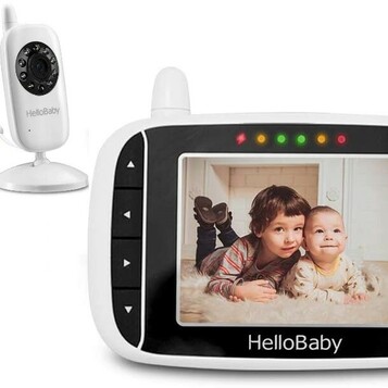 Niania elektroniczna IP HelloBaby HB32 3,2 LCD 3 kamery